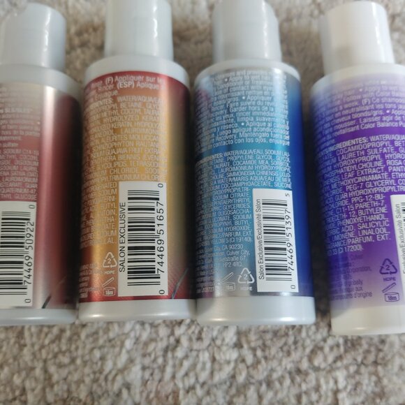 BRAND NEW Joico travel shampoo set- 4 pack - Picture 2 of 7